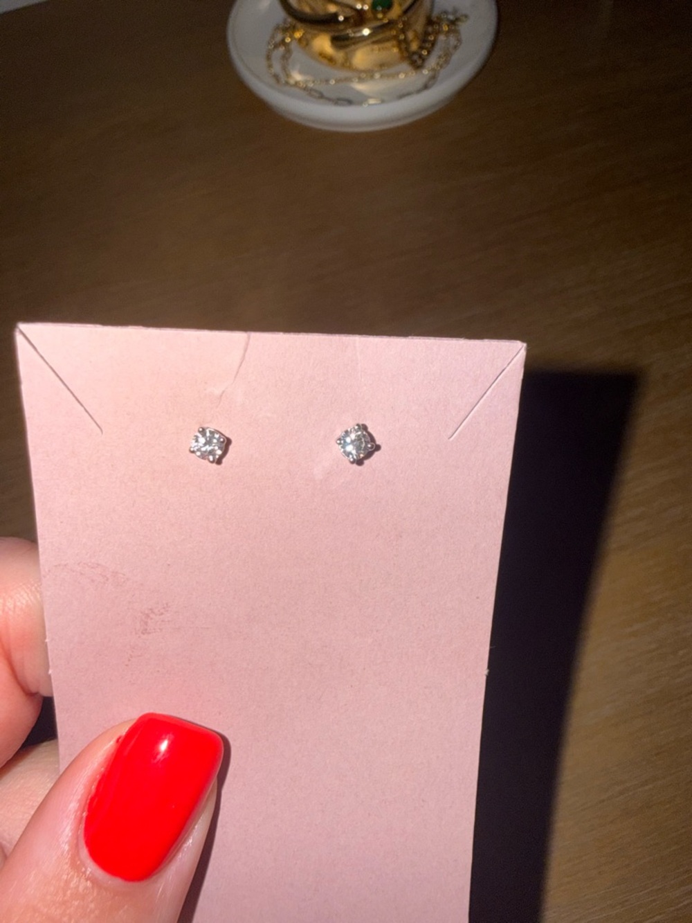 Brilliant earth -Prong Lab Diamond Stud Earrings (1/4 ct. tw.) in 18K White Gold